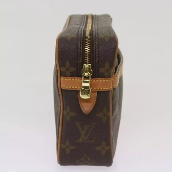 LOUIS VUITTON Monogram Compiegne 23 Clutch Bag M51847 LV Auth - Picture 10 of 16